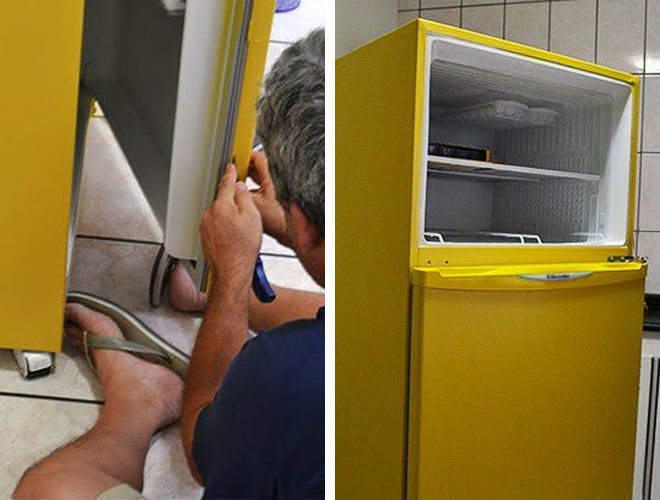 Как украсить или обновить холодильник. 70 идей: наклейки на холодильник, роспись, обои