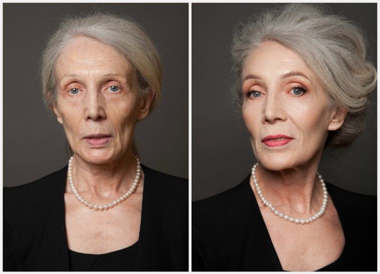 Внучка сделала бабушке макияж, который помог ей скинуть 20 лет! | биржевые-записки.рф - развлекательный портал
