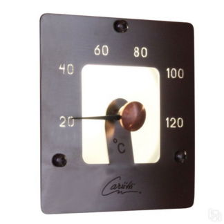 Термометр для сауны Cariitti SQ (1545828, нержавеющая сталь)