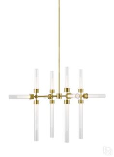 Люстра Linger 12 light chandelier, Фабрика Tech Lighting