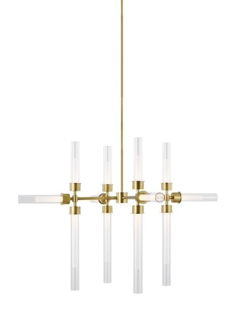 Люстра Linger 12 light chandelier, Фабрика Tech Lighting фото 1