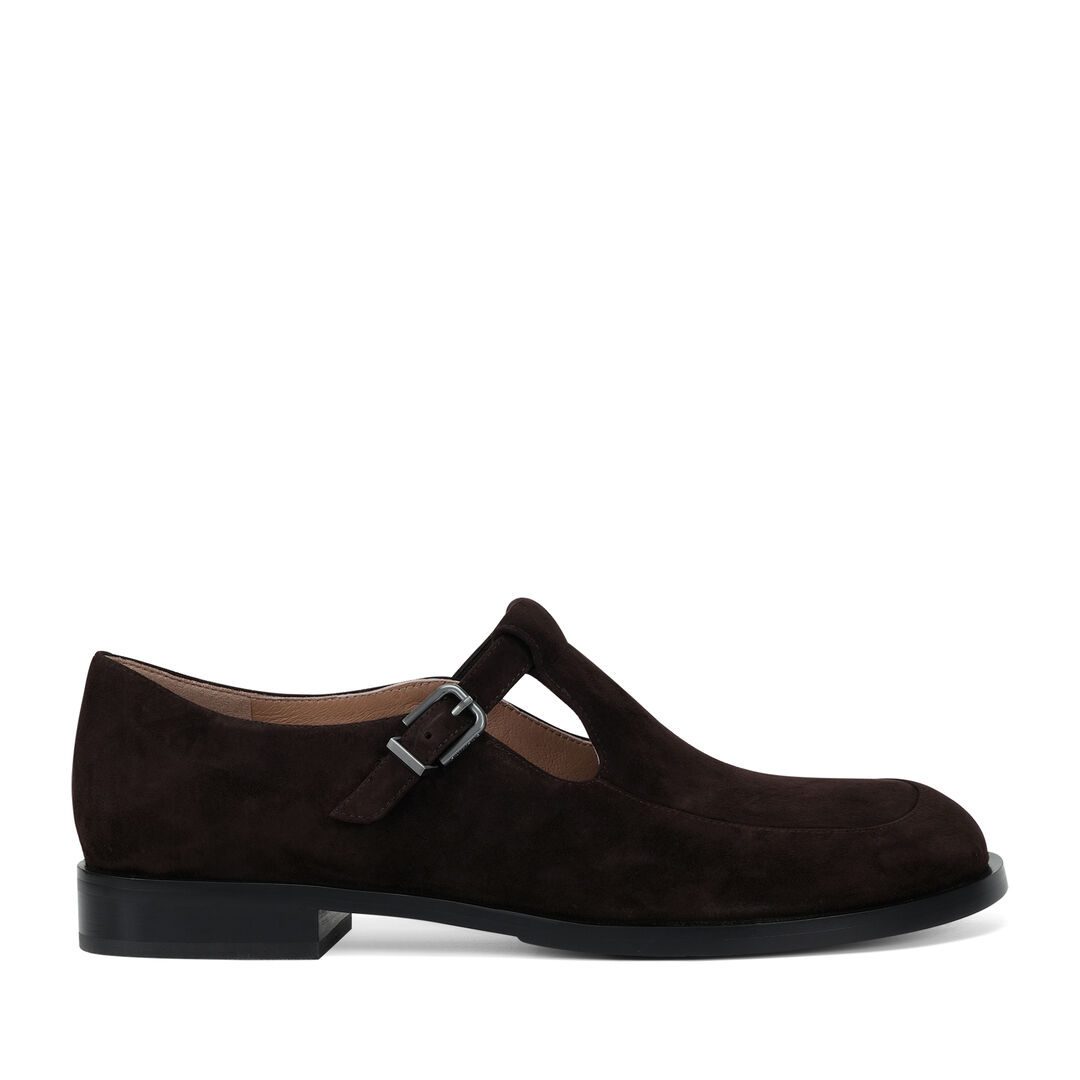 Женские туфли Мэри Джейн EKONIKA EN01015CN-05-dk.brown-26W фото 1