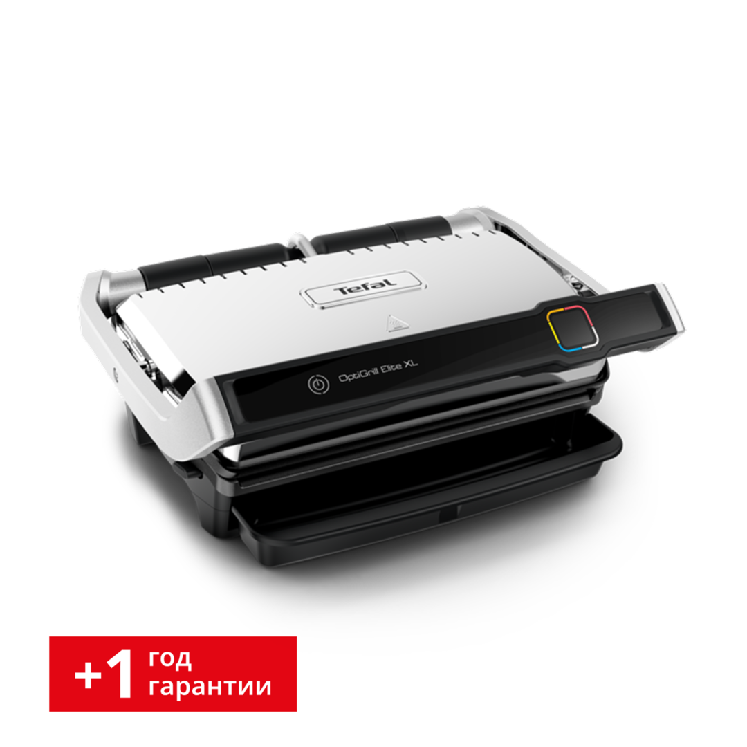 Умный электрогриль Optigrill Elite XL GC760D30 Tefal