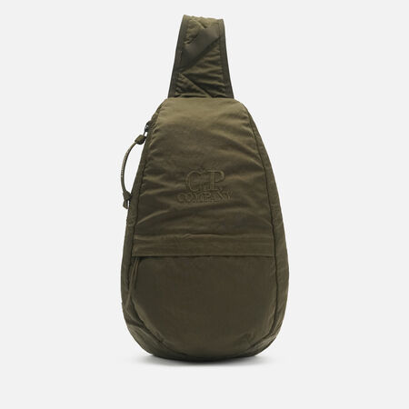 Сумка C.P. Company Nylon B Crossbody Garment Dyed, цвет оливковый