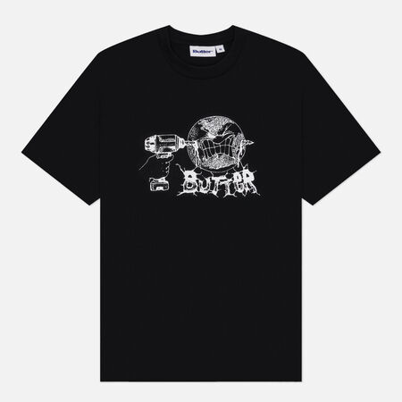 Мужская футболка Butter Goods Drill, цвет чёрный BGQ1260203 фото 1