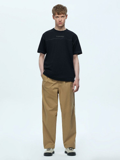 Мужские брюки Napapijri Spejil Chino Trousers цвет бежевый